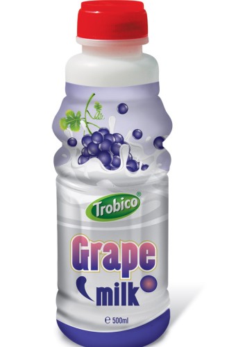 500ml PP Bottle Grape Milk